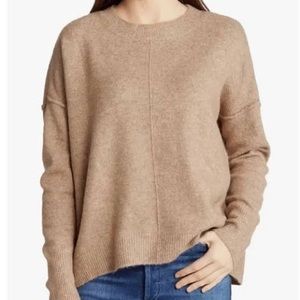 NWT Vince Camuto Latte Heather sweater A38